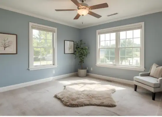 Living room interior painting in New Hope, PA